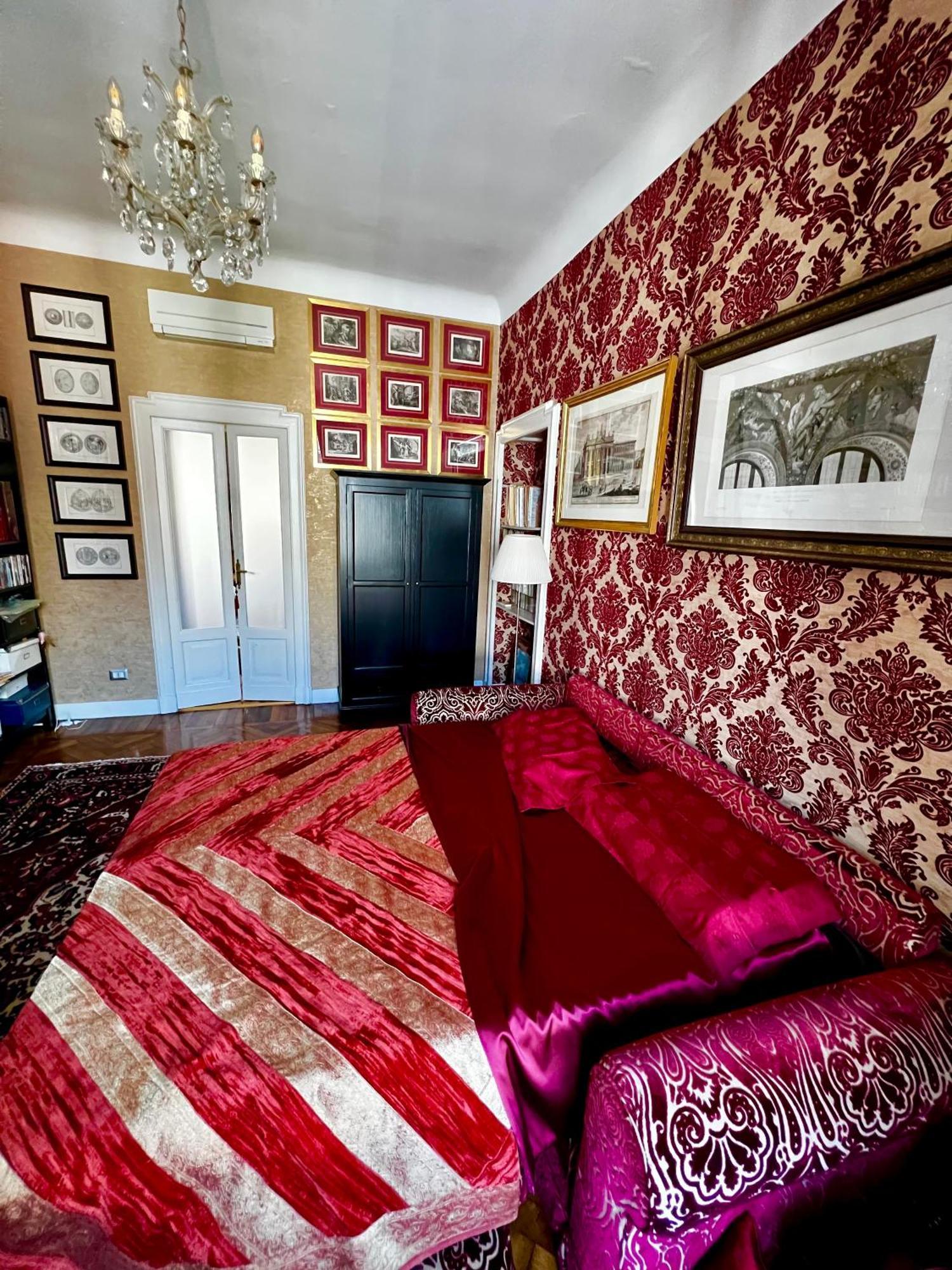 Luxury Room In Central Art Nouveau Building Next To Metro Station Milano Exteriör bild